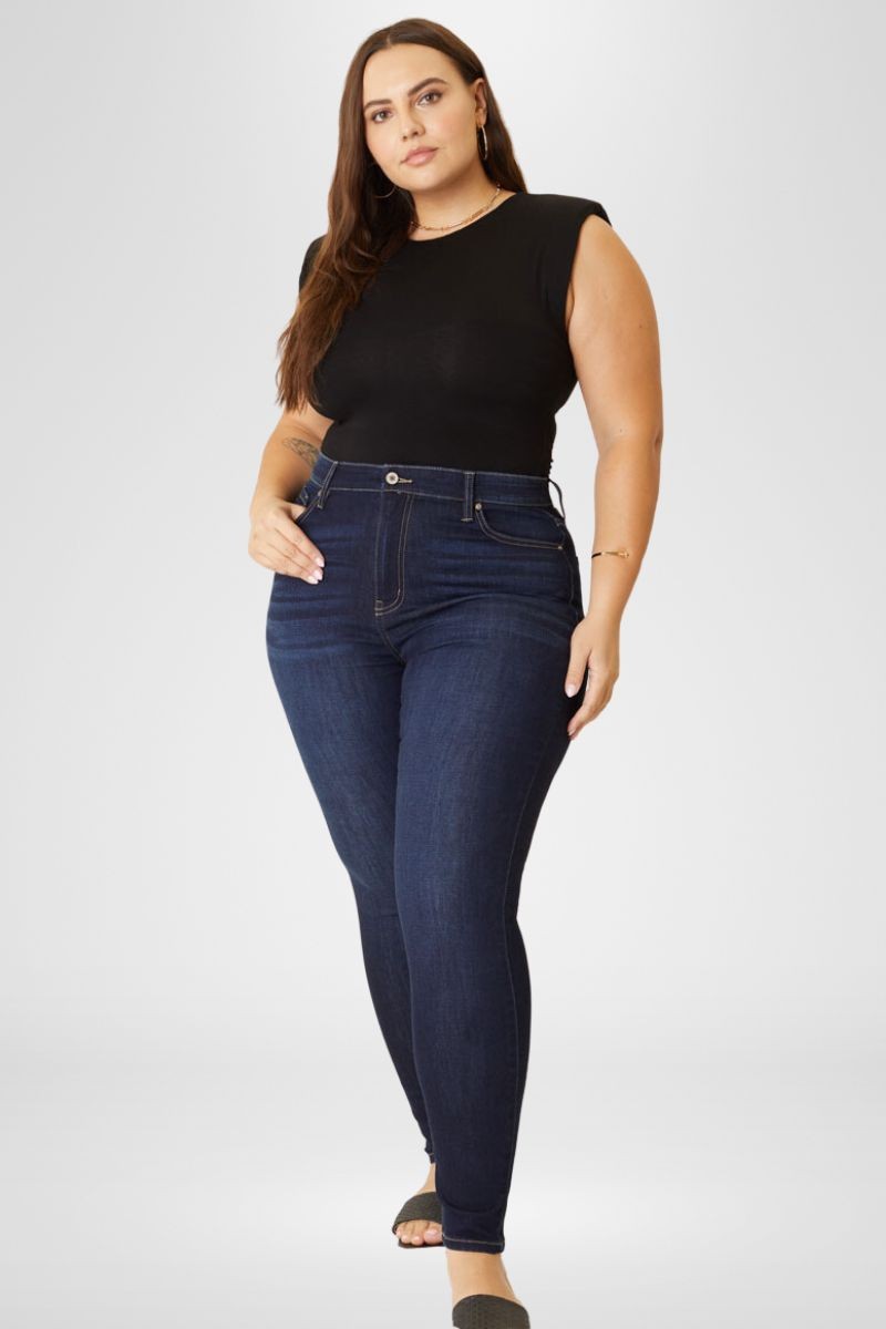 Curvy Basic High Rise KanCans