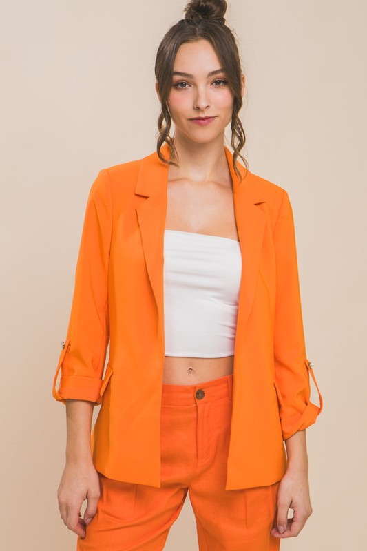 Business Baddie Mandarin Blazer