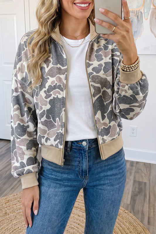 Camo Bomber Shackett