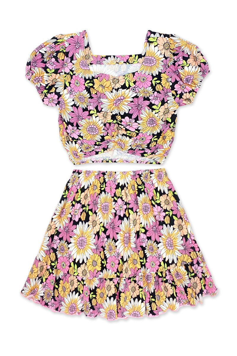 Little Girl's Bloom & Twirl Set