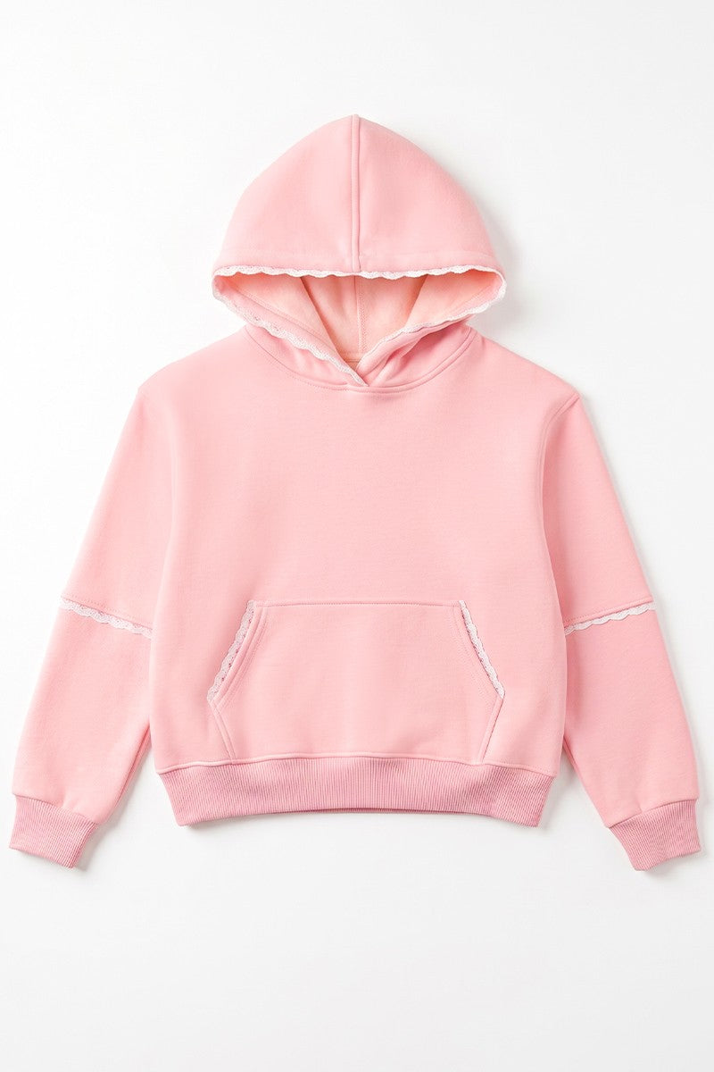 Girl's Sweet as Sugar Hoodie Pink