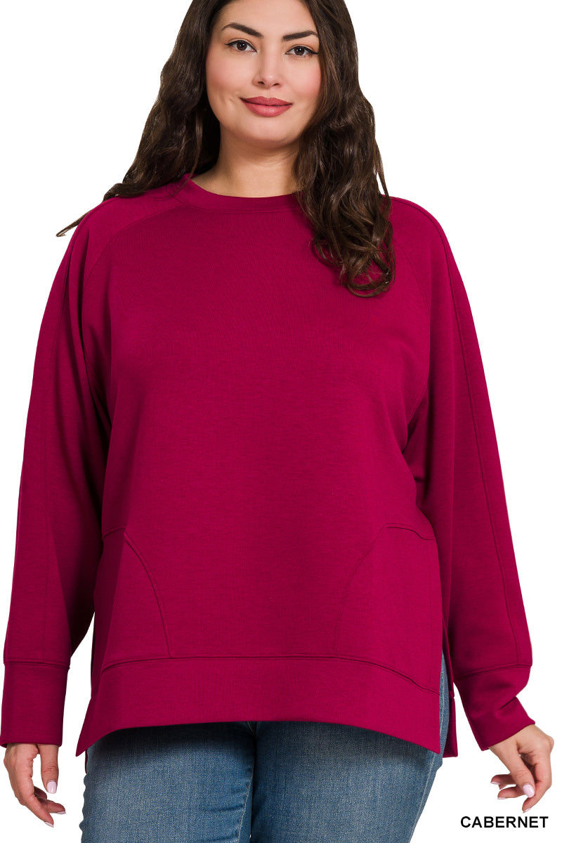 Casual Crush Scuba Pullover