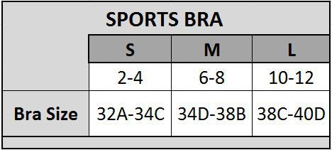 Yelete Strappy Back Sports Bra