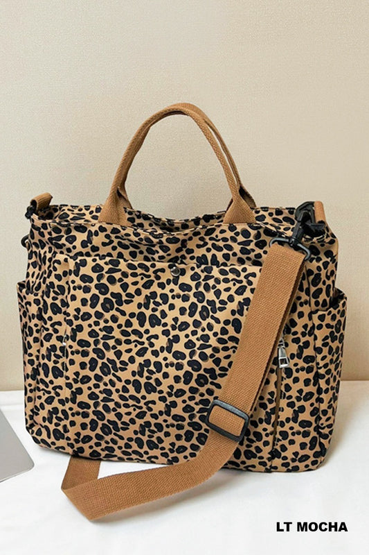 Leopard Carry-All Tote