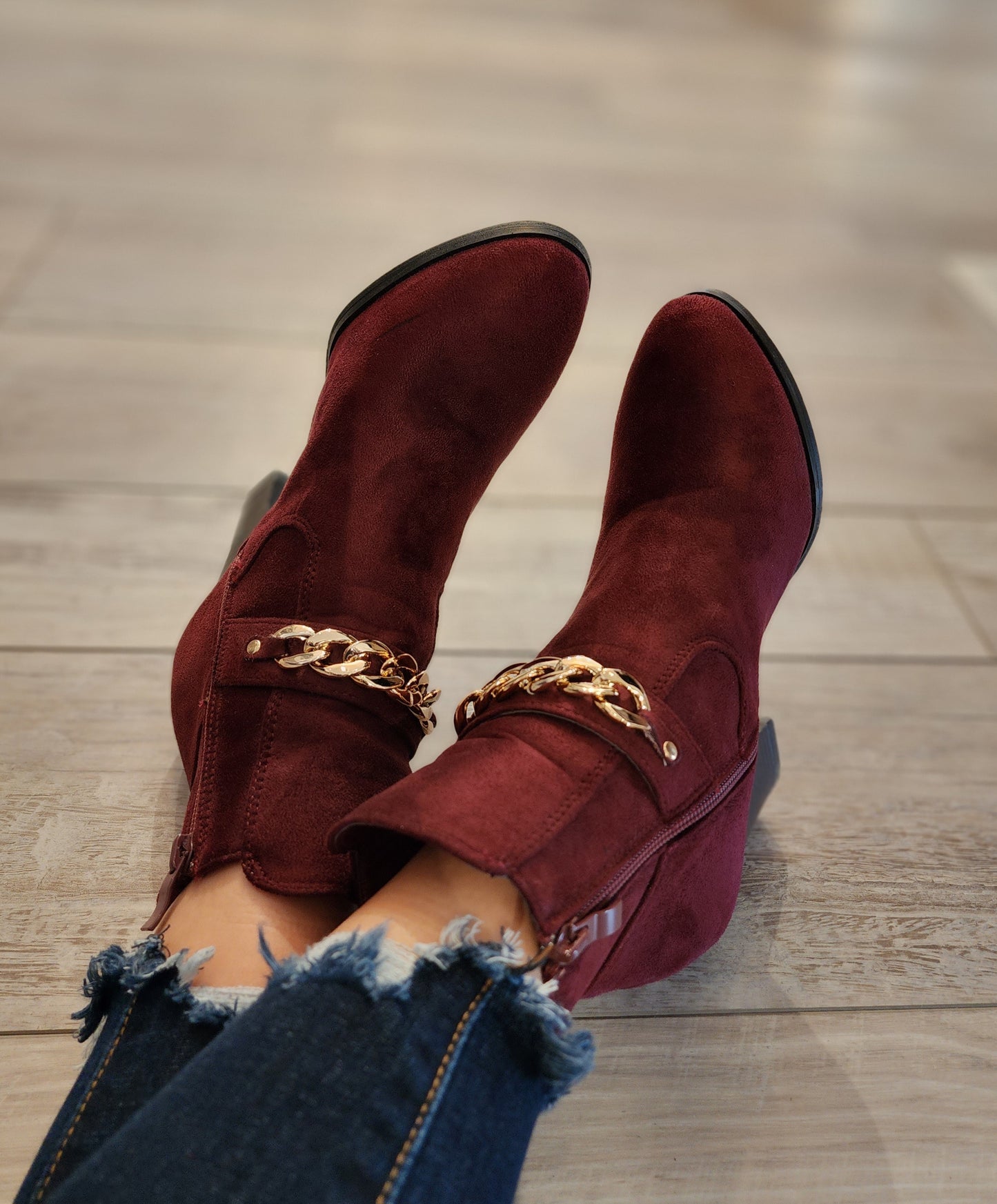 Drive Me Crazy Booties - ONLY SIZE 7 AND 10 LEFT!