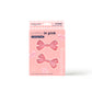 Pretty in Pink! Brightening Undereye Masks - 8 Pairs