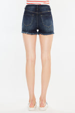 Load image into Gallery viewer, KanCan HR Dark Wash Shorts
