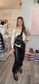 Jessica Joggers in Faux Leather