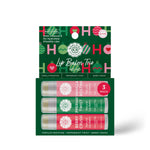 Load image into Gallery viewer, Natural Shea Butter Lip Balm Trio – HO HO Holiday
