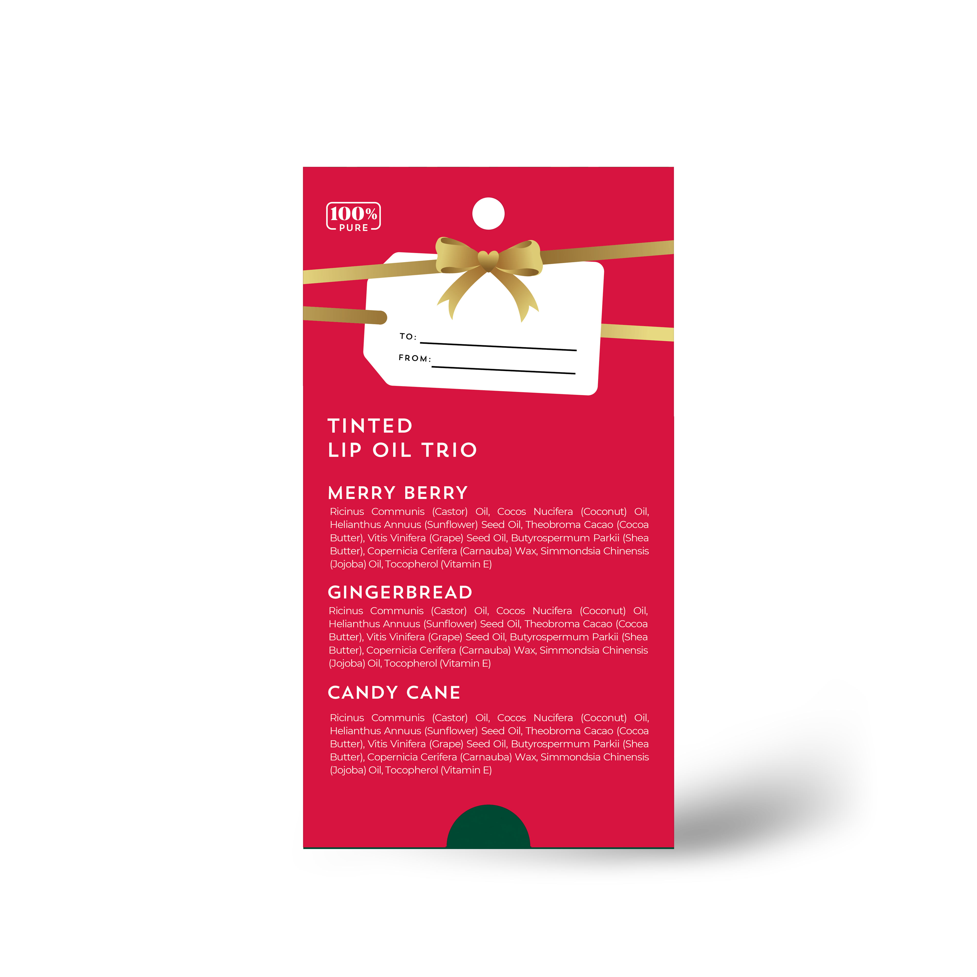 Tinted Lip Oil Trio –  FA LA LA LA