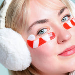 Load image into Gallery viewer, Christmas Holiday Candy Cane Cutie Depuffing Undereye Masks
