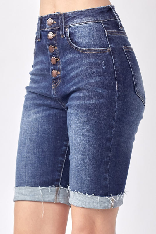 Risen Bermuda Button Fly Shorts