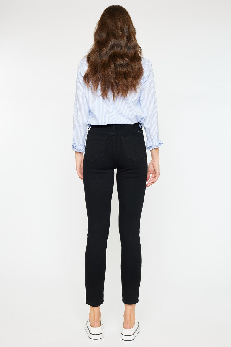 KanCan Black Skinnies Mid Rise