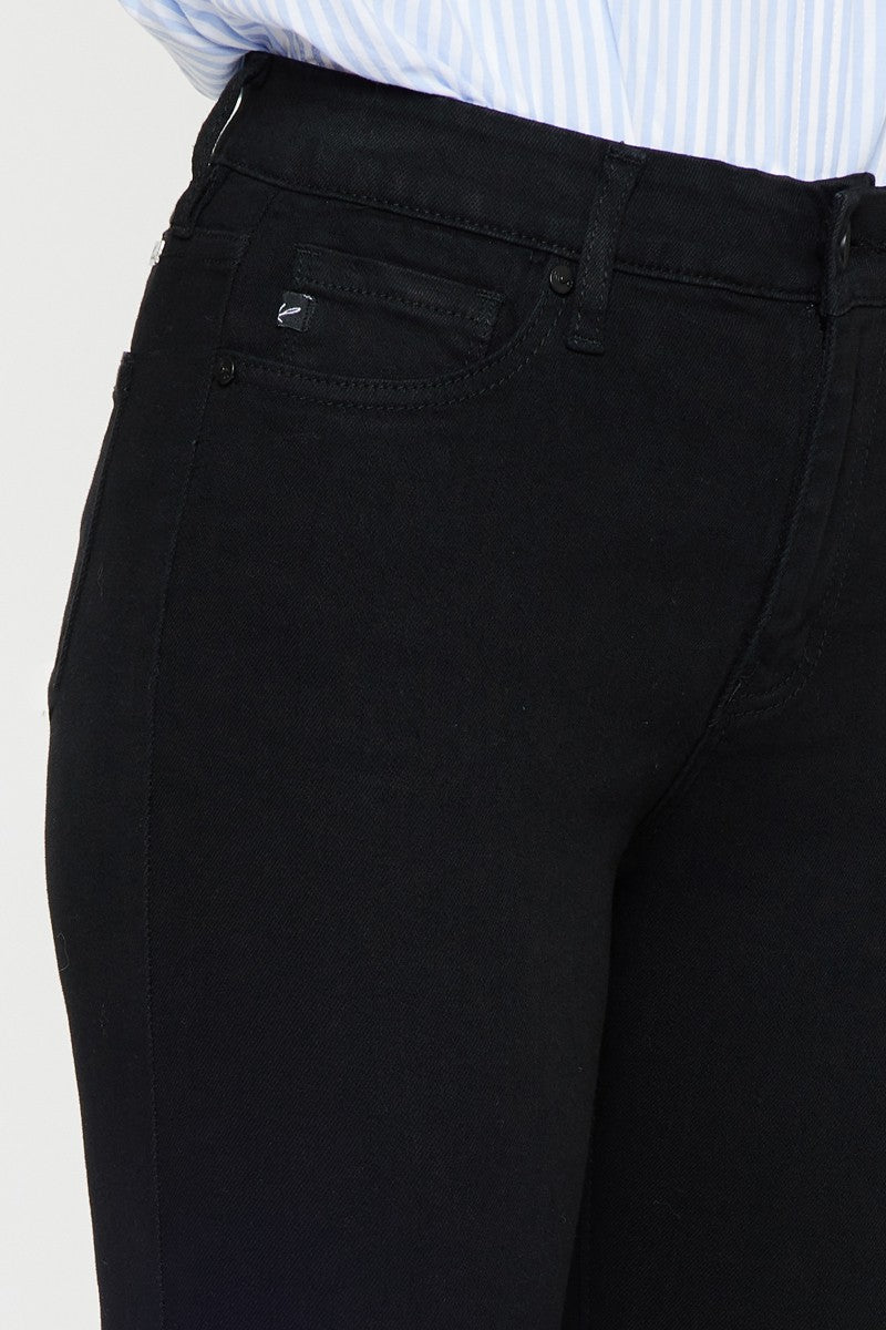 KanCan Black Skinnies Mid Rise