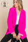 Power Move Blazer - Vibrant Fuchsia