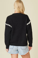 Load image into Gallery viewer, Braided Bliss Knit Sweater
