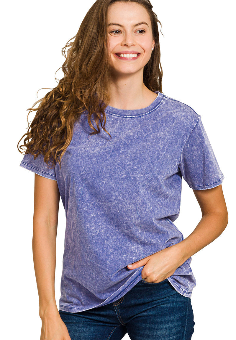 Easy Street Vintage Tee Blueberry