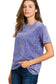 Easy Street Vintage Tee Blueberry