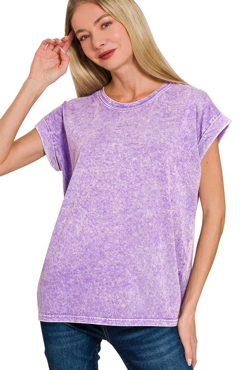 On Repeat Tee Violet