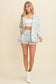 Toile Blooms Shorts