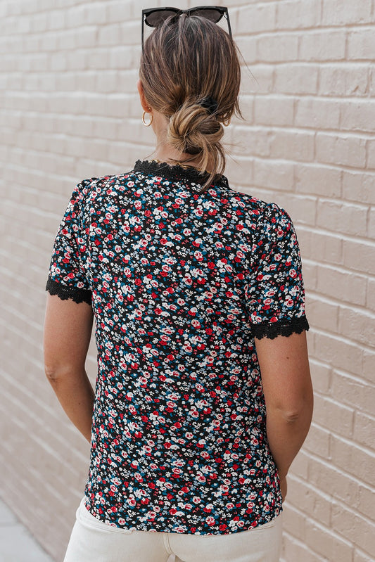 Ditsy Floral Blouse