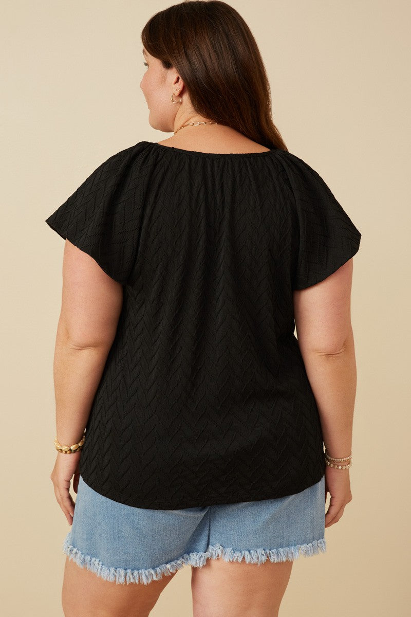 Manhattan Textured Top