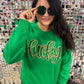 Lucky Sequin Crewneck Sweatshirt - Final Sale
