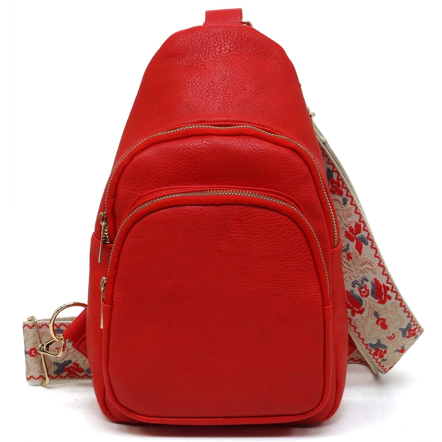 Melody Vibe Sling Backpack Fiery Red