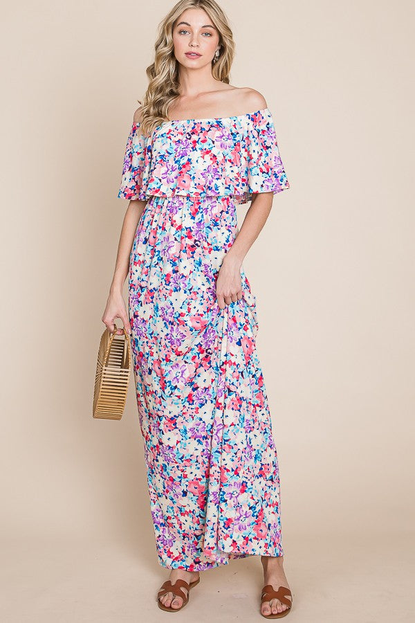 Petal Parade Maxi Dress