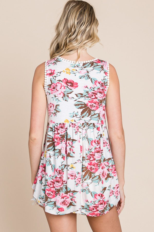 Blooming Pom-Pom Top