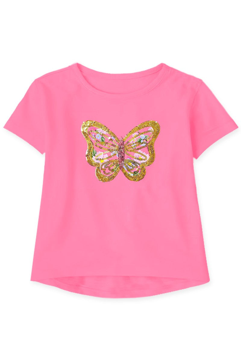 Girl's Fashion Tee Twin Pack Pink