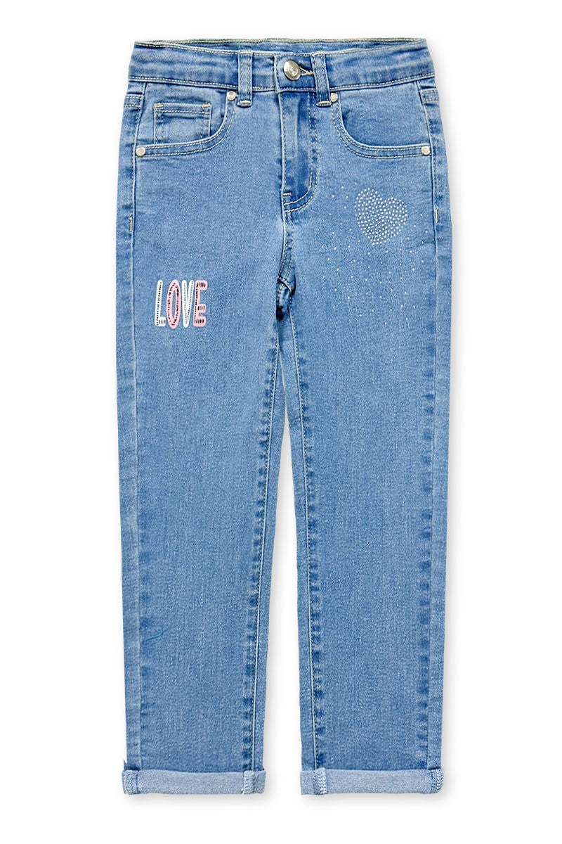 Little Girl's Love Jeans
