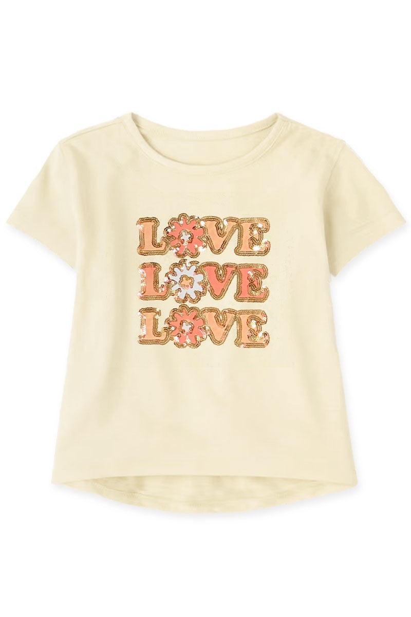 Girl's Fashion Tee Twin Pack Orange