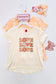 Girl's Fashion Tee Twin Pack Orange