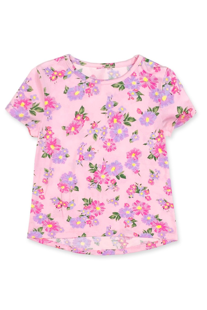 Girl's Fashion Tee Twin Pack Pink