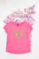 Girl's Fashion Tee Twin Pack Pink