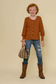 Girl’s Cinnamon Sweetheart Top