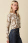 Isabel Floral Cropped Cardigan