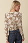 Isabel Floral Cropped Cardigan