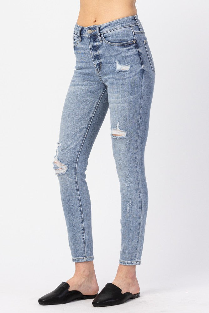 Judy Blue High Waist Destroyed Skinny