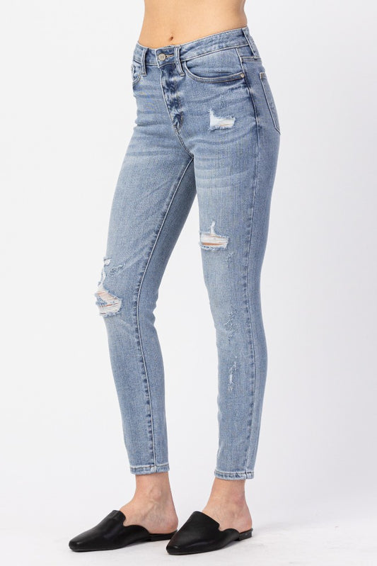 Judy Blue High Waist Destroyed Skinny