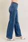 Judy Blue HW Trouser Wide Leg Jeans