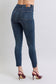 Judy Blue High-Waist Tummy Control Step Hem Skinnies