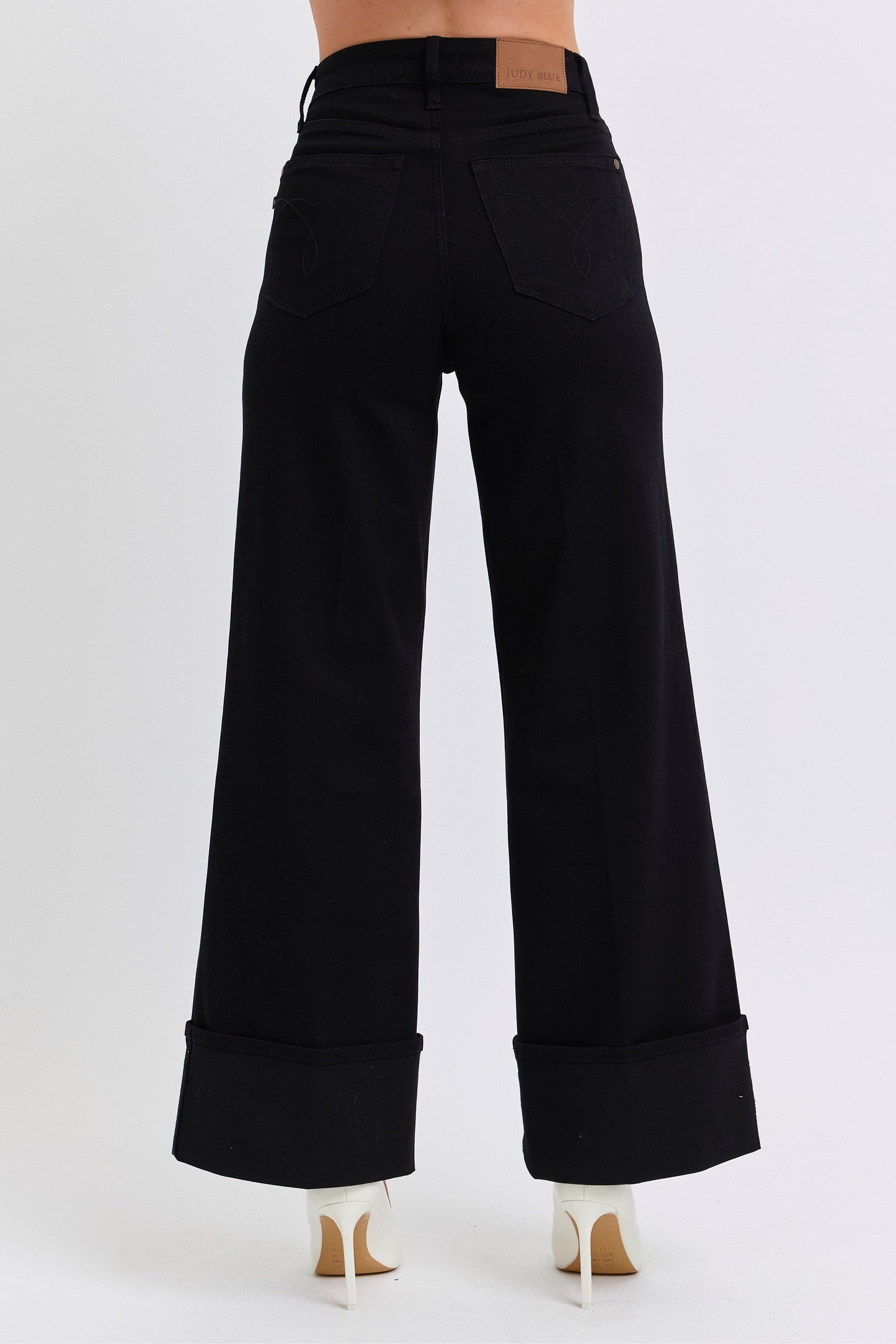 Judy Blue HW Retro Wide Leg Jeans
