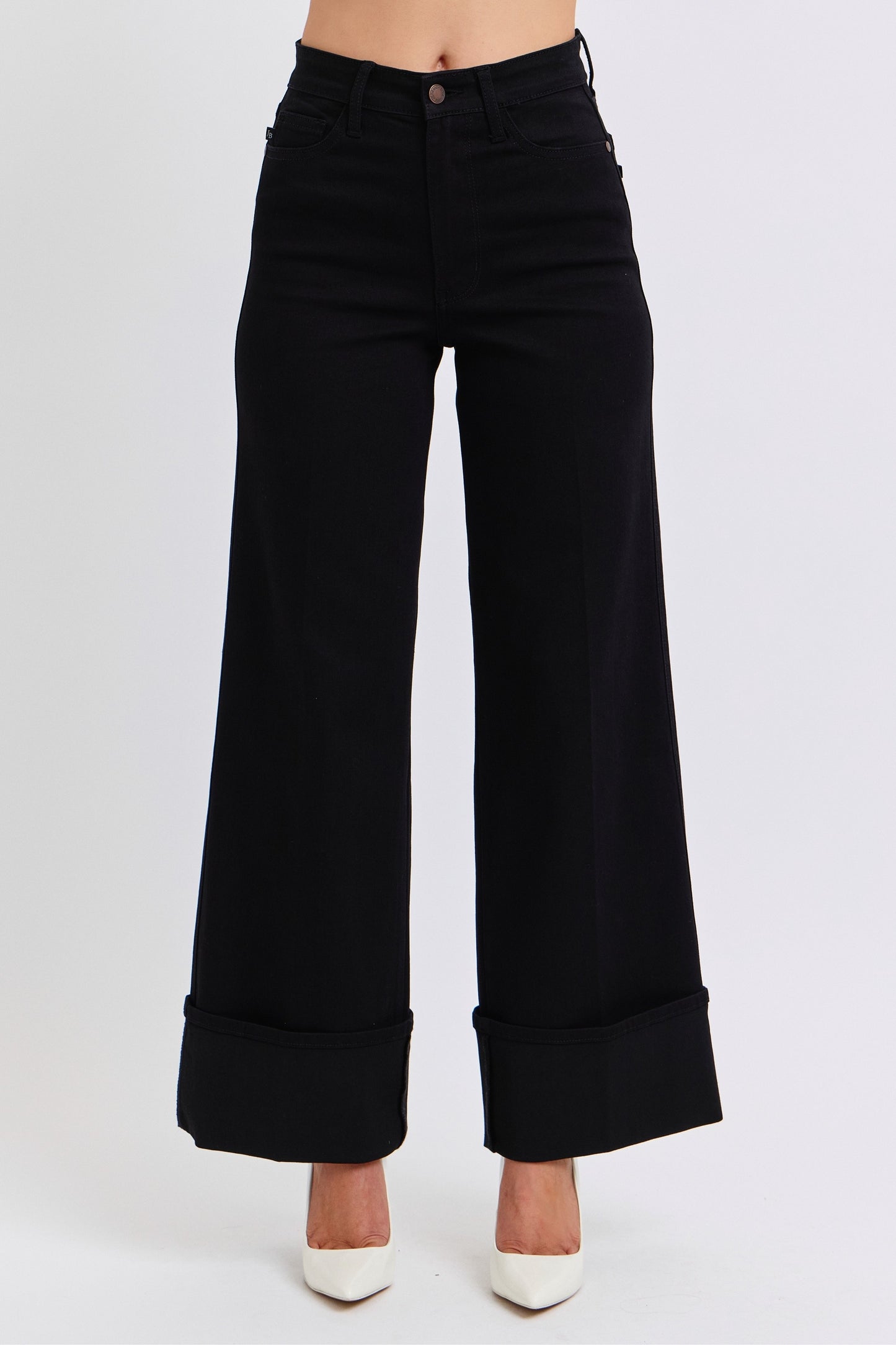 Judy Blue HW Retro Wide Leg Jeans
