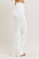 Judy Blue Ivory Icon Tummy Control Flares
