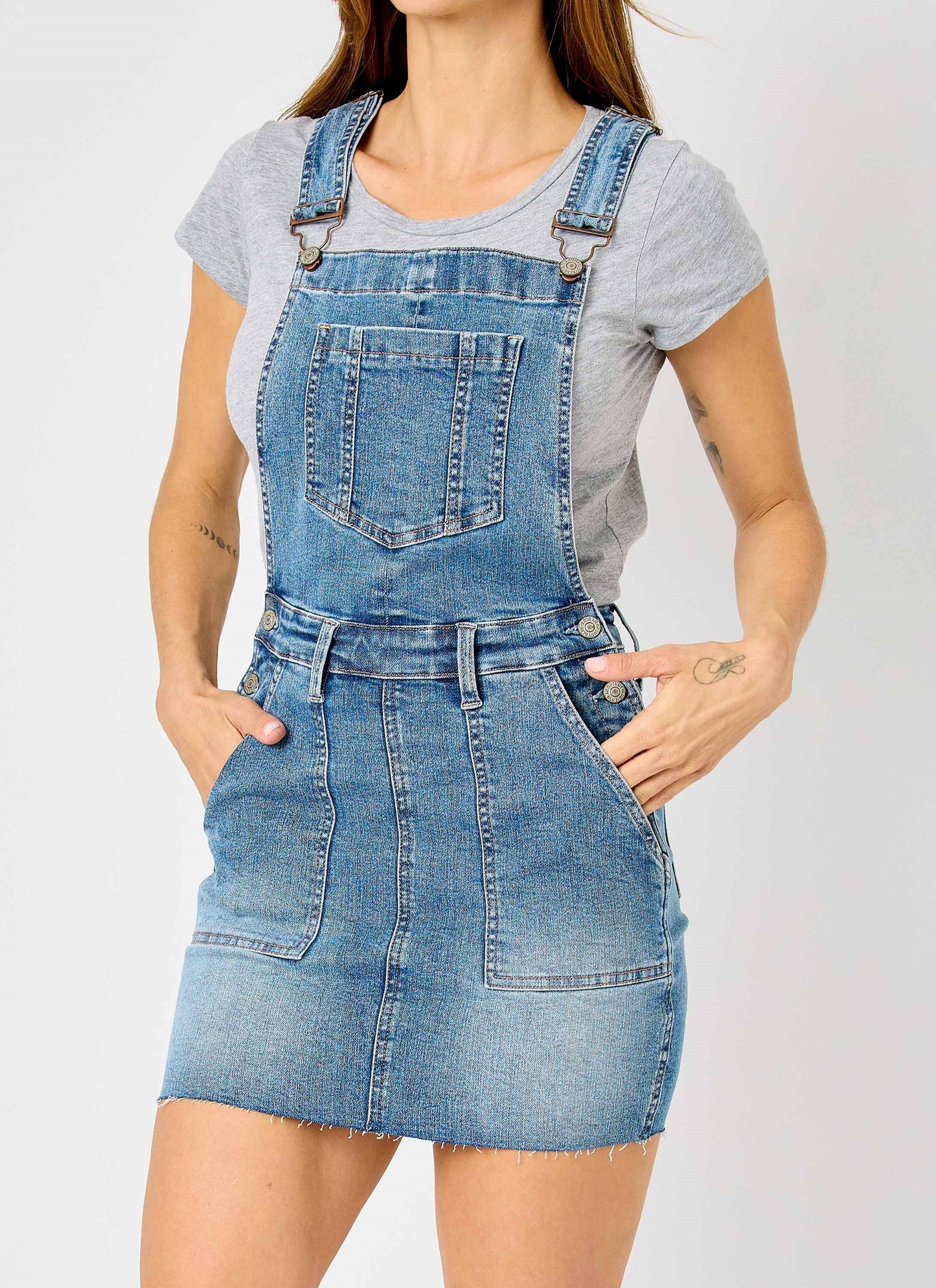 Judy Blue Overall Skirt