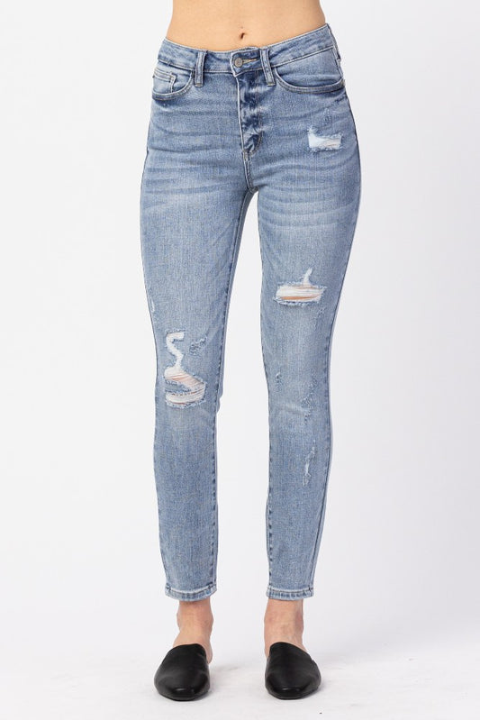 Judy Blue High Waist Destroyed Skinny