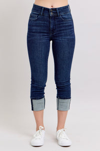 Judy Blue Weekender Double Waist Band Capris