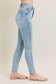 Judy Blue Mid-Rise Tummy Control Vintage Wash Skinnies